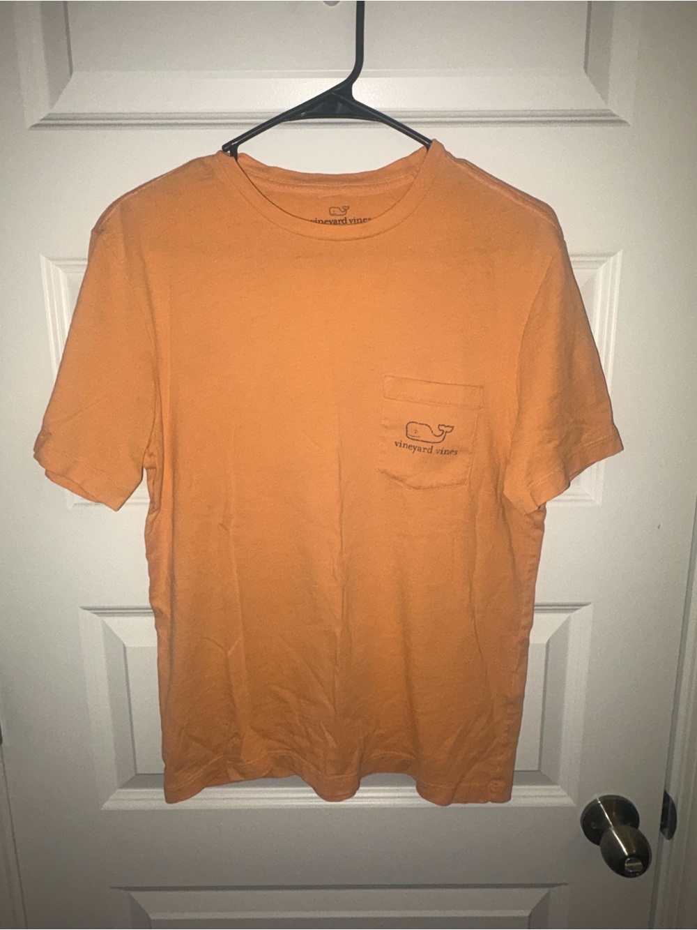 Vineyard Vines Orange Short-Sleeve Pocket Tee - Men's